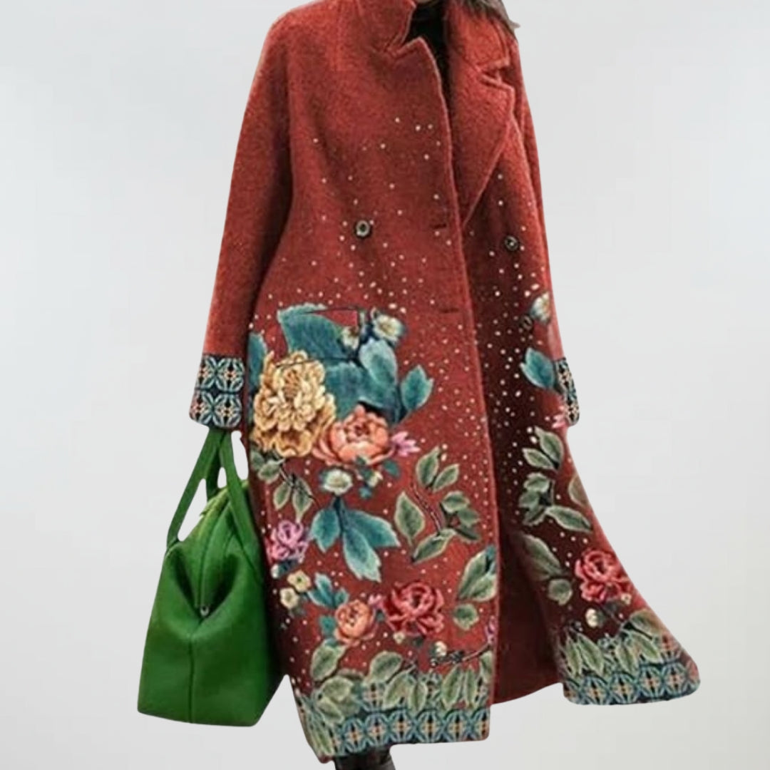 Caroline - Elegant Longline Coat