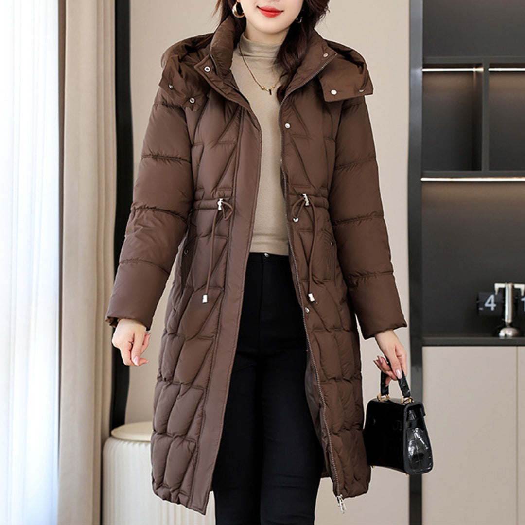 Isabella Long Quilted Jacket