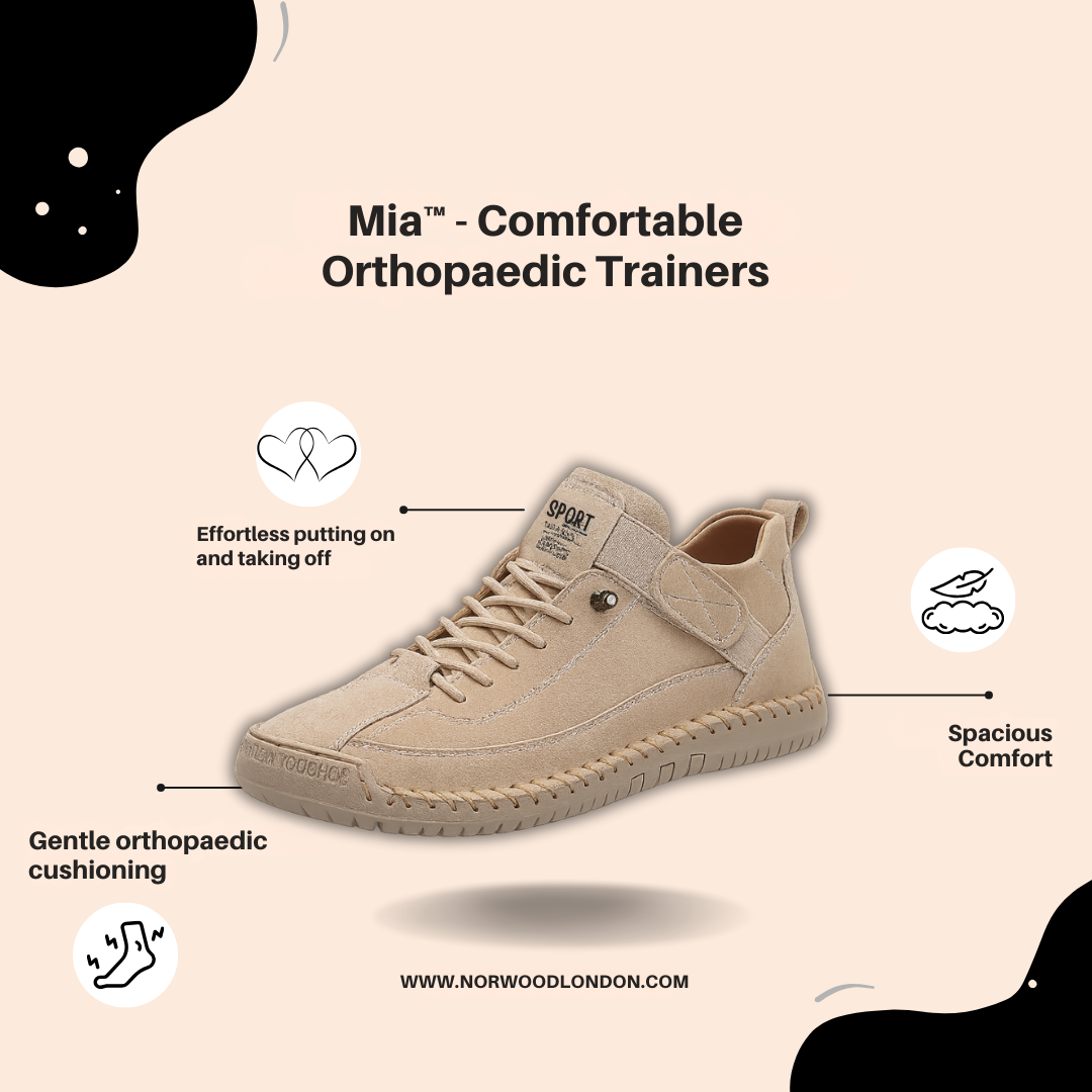 Mia™ – Comfortable Orthopaedic Trainers