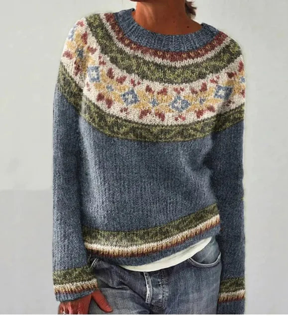 AURIELLE | VINTAGE KNIT SWEATER