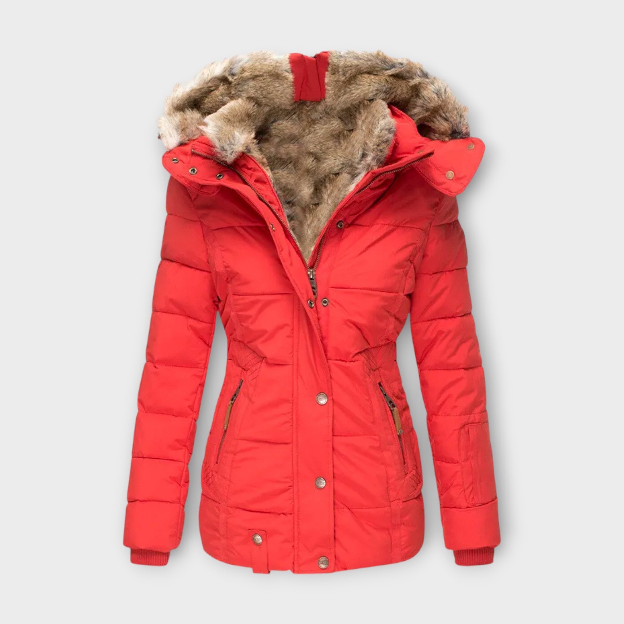 Emine – Cosy Faux Fur-Lined Jacket